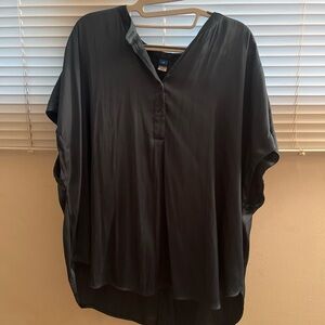 Old Navy Blue/Green Button-Down Blouse